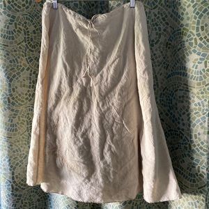 Liz Claiborne Linen/Cotton Skirt 12